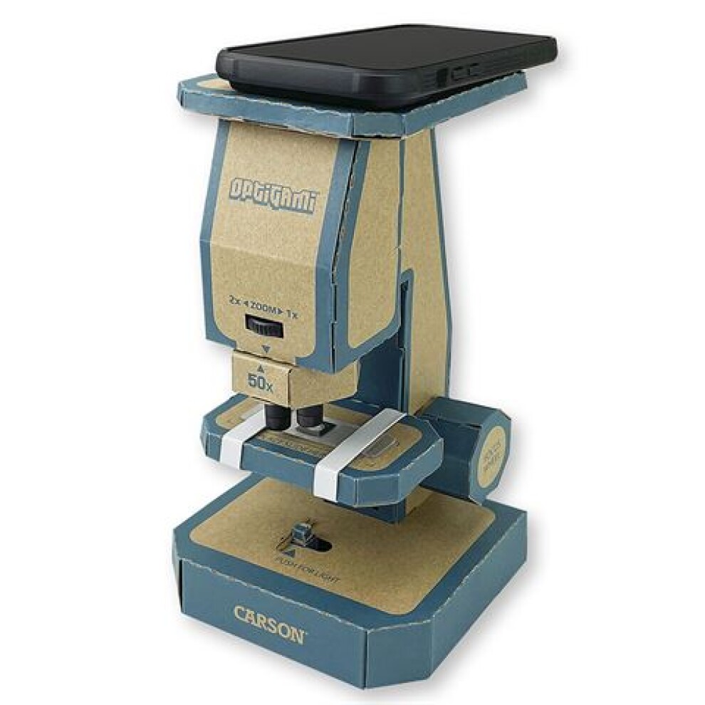 Carson Kids Optigami Build-Your-Own Microscope Kit