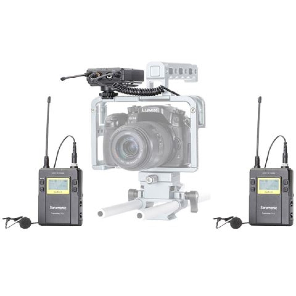 Saramonic Lavalier Microphone Set UwMic9 TX9 + TX9 + RX9 UHF Wireless