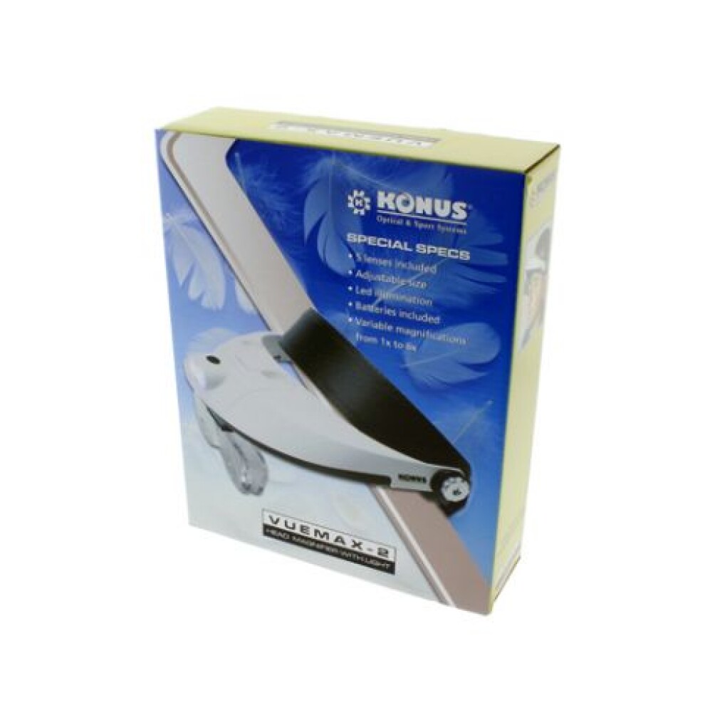 Konus Head Magnifier Vuemax-2 with LED Light
