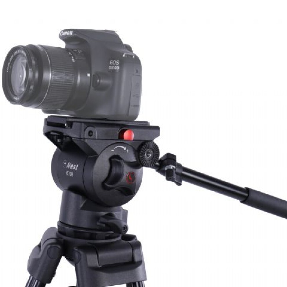 Nest Video Tripod NT-670 + Fluid Damped Pan Head