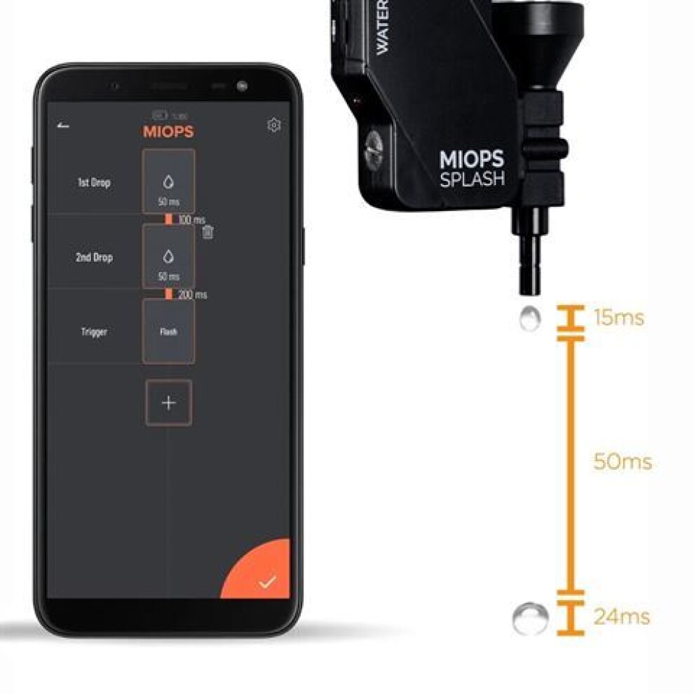 Miops Splash V2 Water Drop Kit + N1 Cable