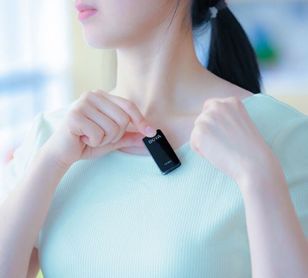 Boya Ultra Compact Dual-Channel Wireless Microphone BY-XM6-S1 Mini