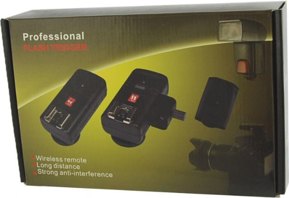StudioKing Radio Trigger Set TRC04H for Camera Speedlite Flash Guns