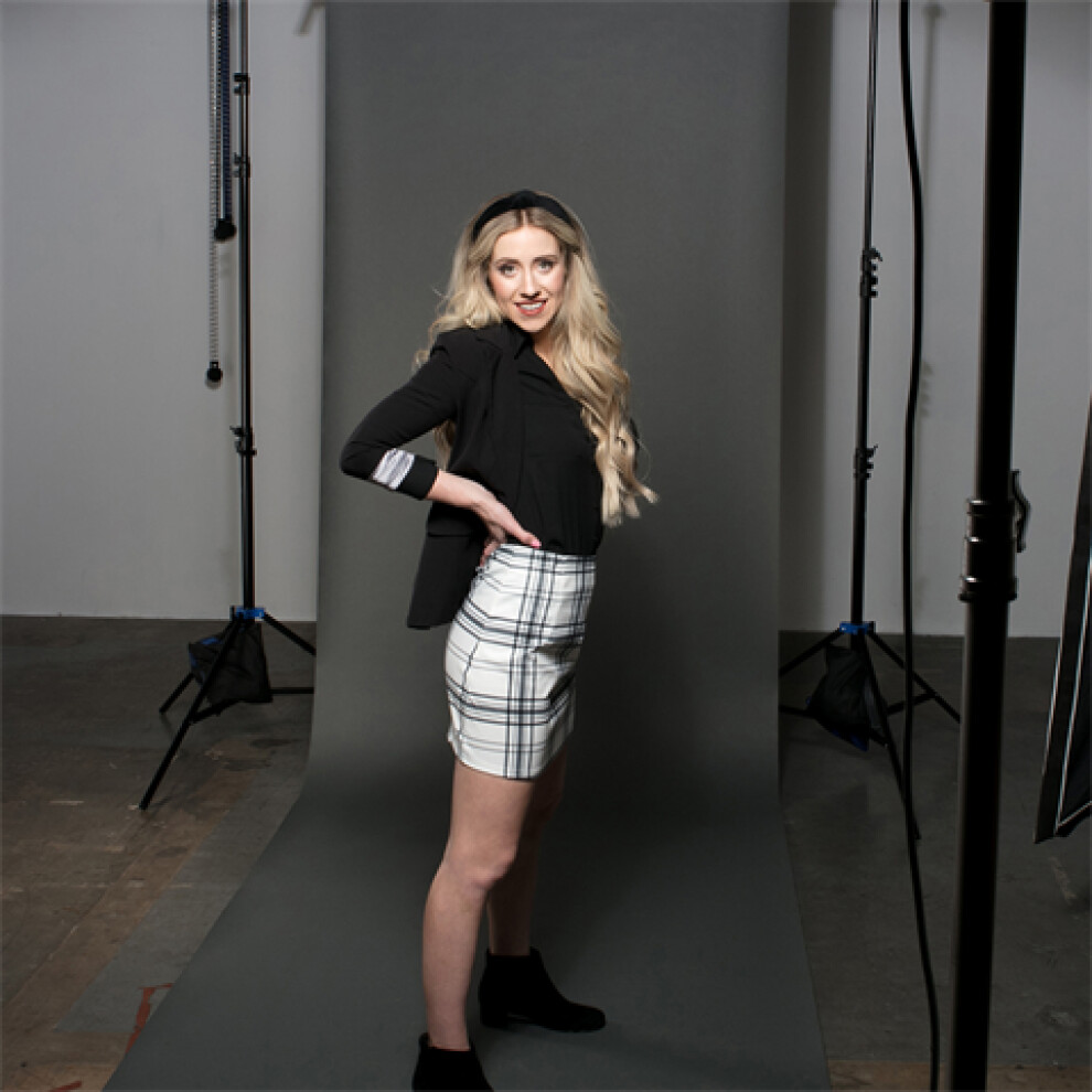 Photo background paper Superior, 1.35x11 m, thunder grey