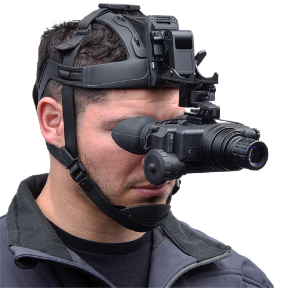 AGM Wolf-7 Pro Bi-Ocular Night Vision Goggle Kit Gen2 White Phosphor