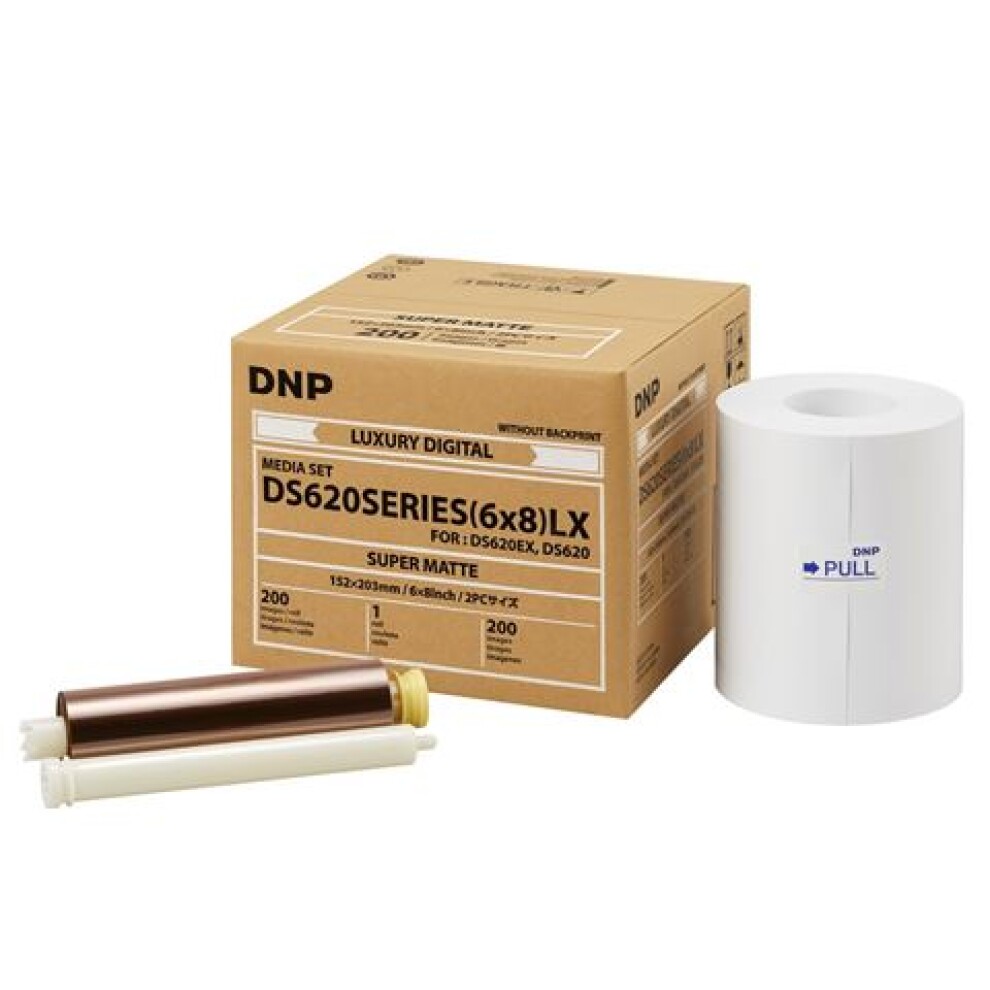 DNP Paper Super Matte 1 Roll, 200 prints 15x20 for DS620