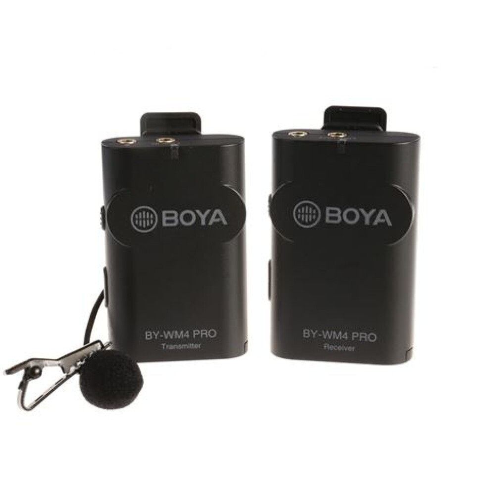 Boya 2.4 GHz Dual Lavalier Microphone Wireless BY-WM4 Pro-K1