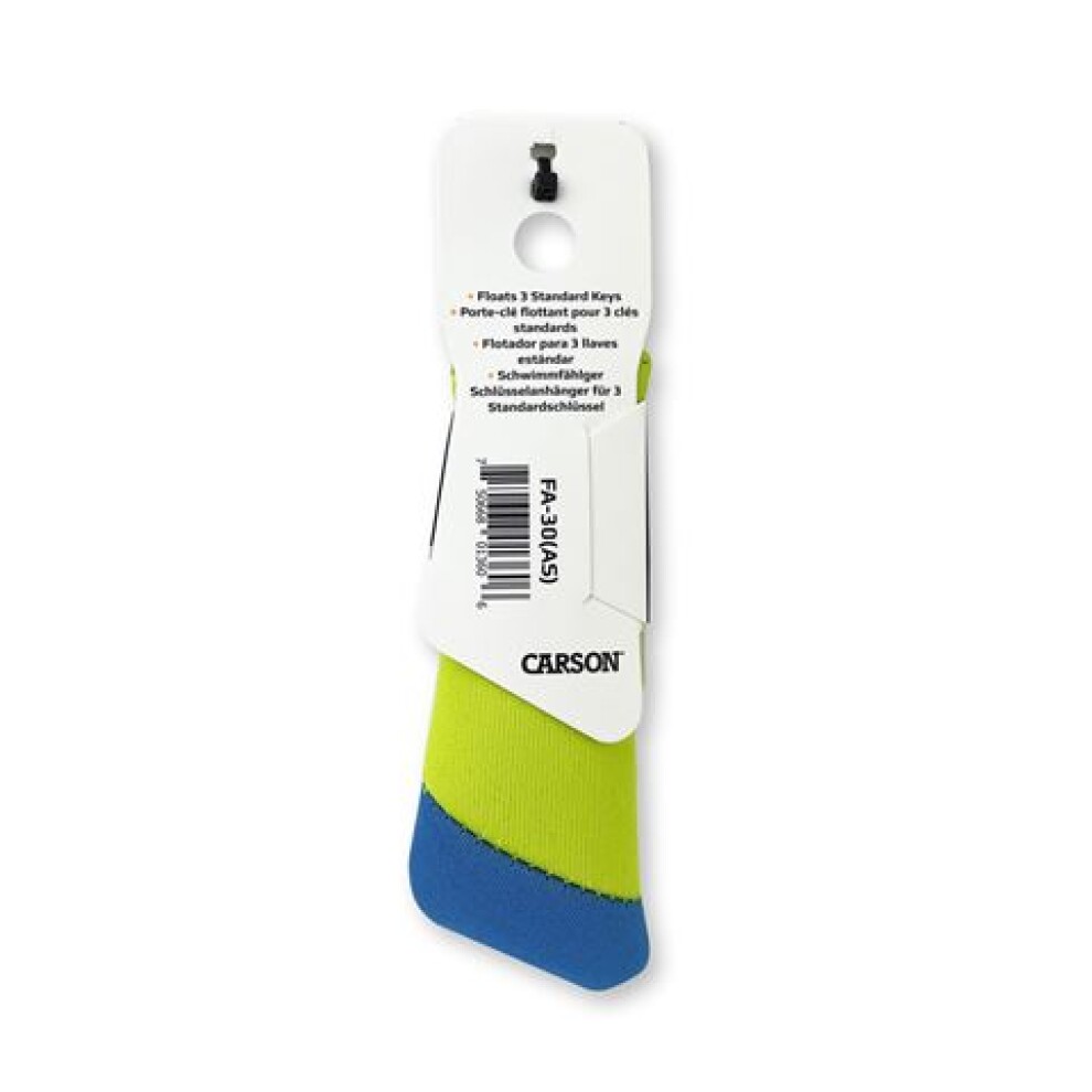 Carson Floating Key Ring for 3 keys - 4 pack