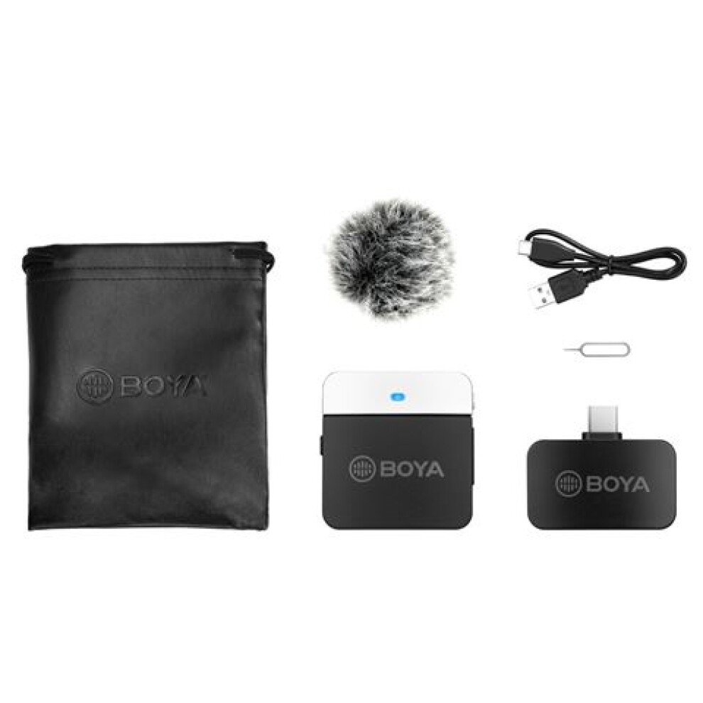 Boya 2.4 GHz Tie pin Microphone Wireless BY-M1LV-U for USB-C