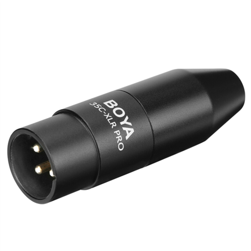 Boya 3.5mm TRS to XLR Connector 35C-XLR Pro