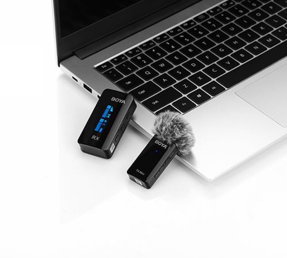 Boya Ultra Compact Dual-Channel Wireless Microphone BY-XM6-S1 Mini