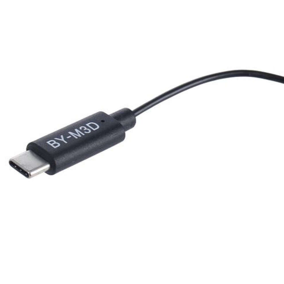 Boya Dual Clip-on Lavalier Microphone BY-M3D for USB-C