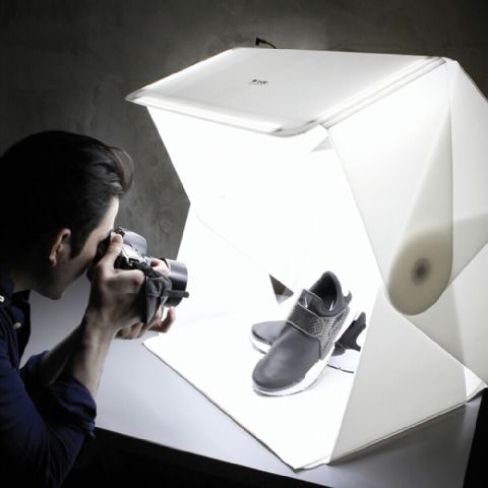 Foldable LED photo tent Orangemonkie Foldio3, 62,5x64x55cm
