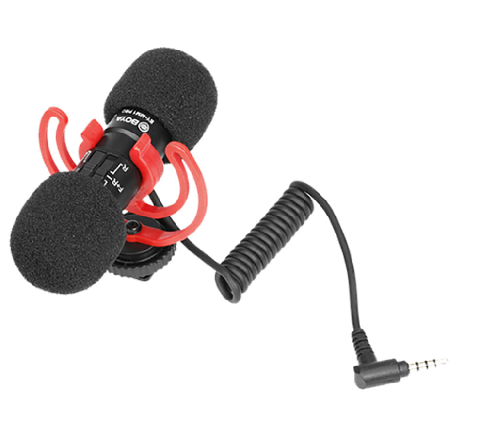 Boya Universal Compact Shotgun Microphone BY-MM1 Pro