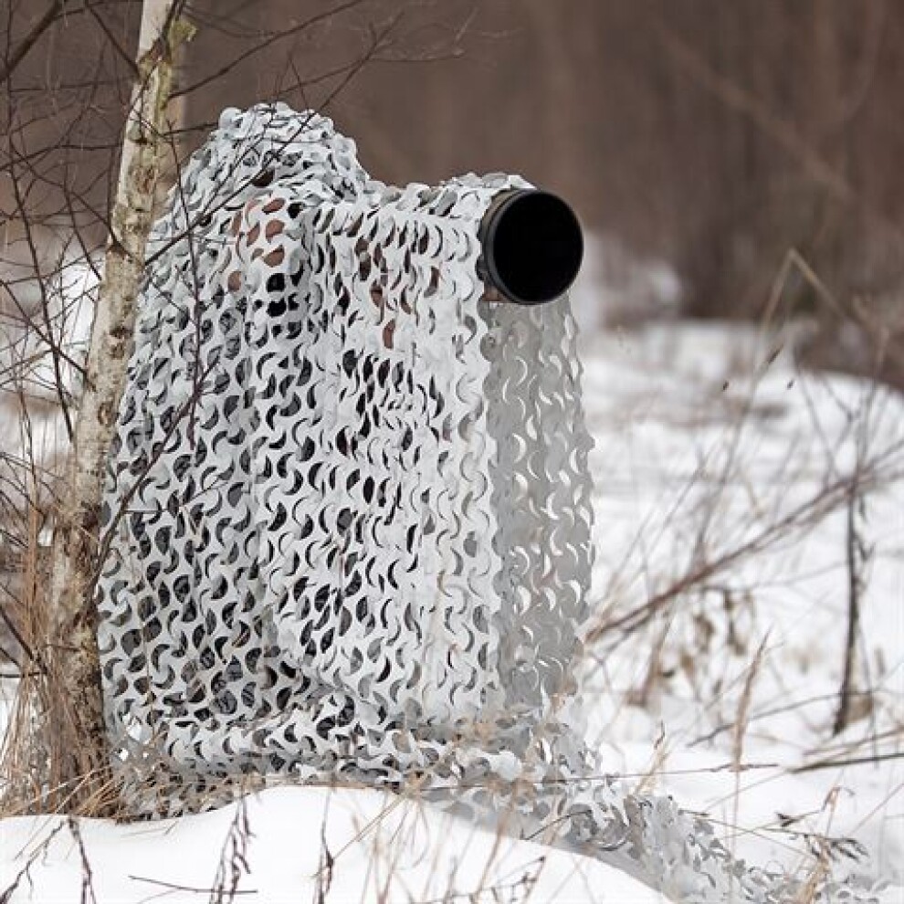 Buteo Photo Gear 3D leafs Camouflage Net Snow 1.5x3 m