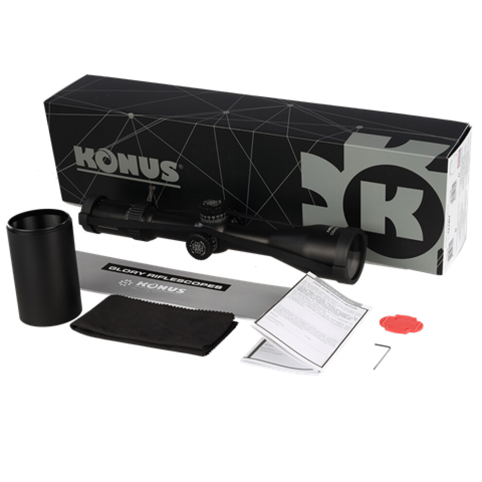 Konus Rifle Scope Glory 2-16x50 SFP, German-4 (MRAD)