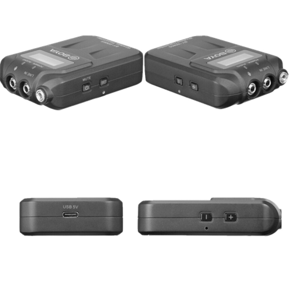 Boya UHF Dual Lavalier Microphone Wireless BY-WM6S