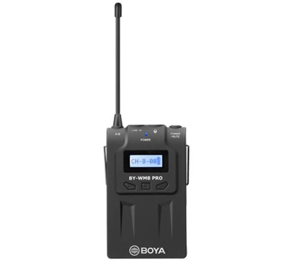 Boya UHF Dual Lavalier Microphone Wireless BY-WM8 Pro-K2