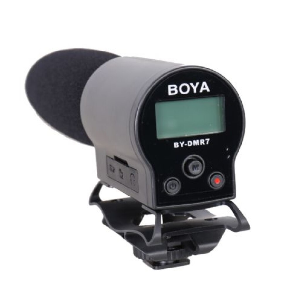 Boya Mini Condenser Microphone BY-DMR7 with Recorder