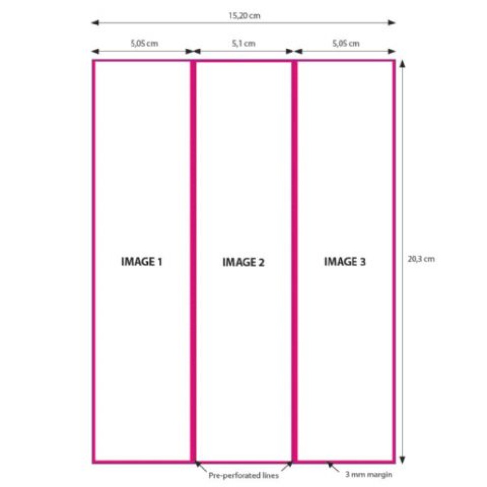 DNP Paper 2 Rolls ? 200 prints. 15x20 Perforated at 5x20 and 10x20 cm for DS620
