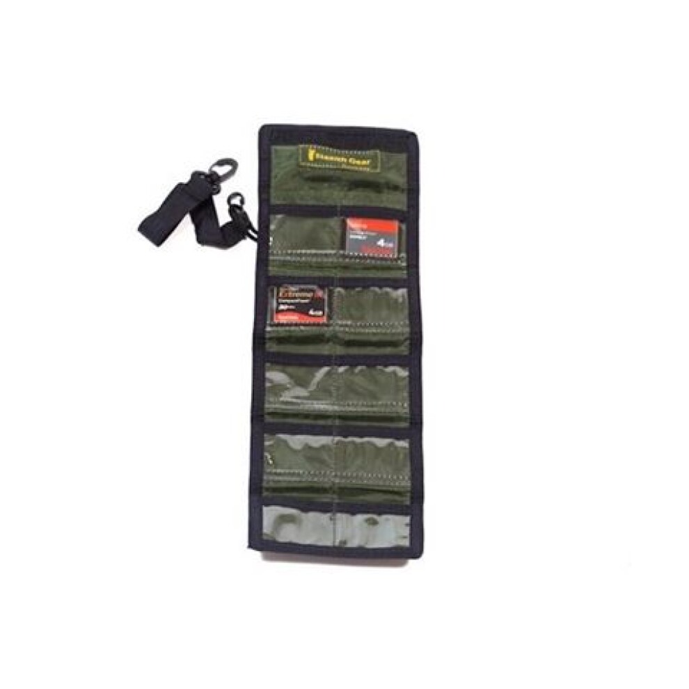 Stealth Gear Compact Flash Card Wallet Forest Green