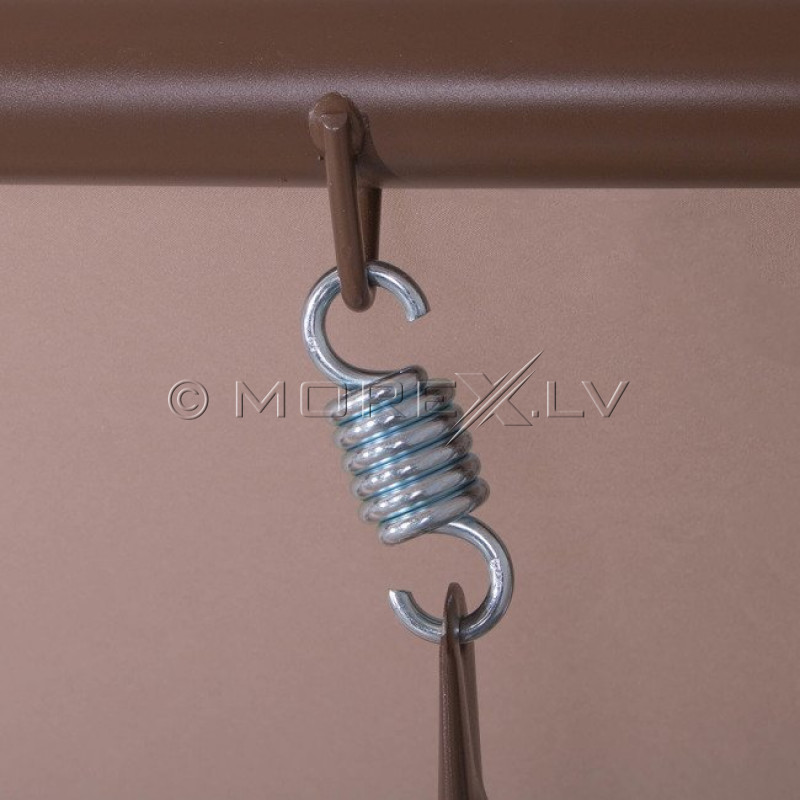 Dārza šūpuļdīvāns 250х120 cm, 4-vietīgs, bēšs
