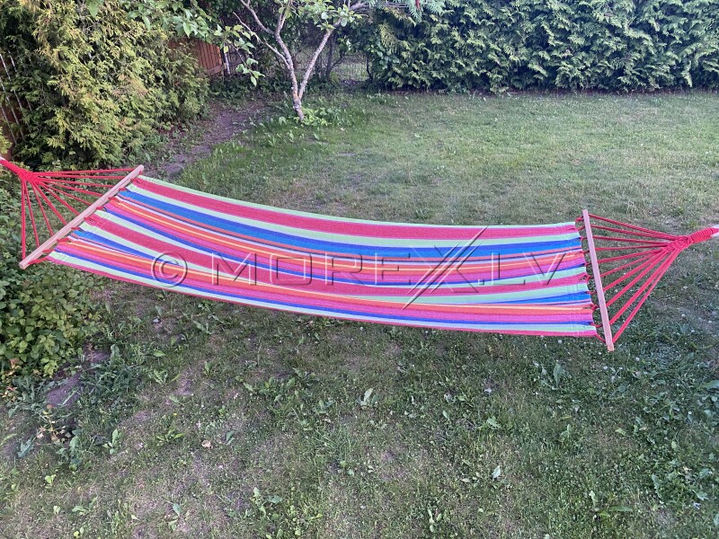 Hammock-garden swing 200x80 cm, multicolored