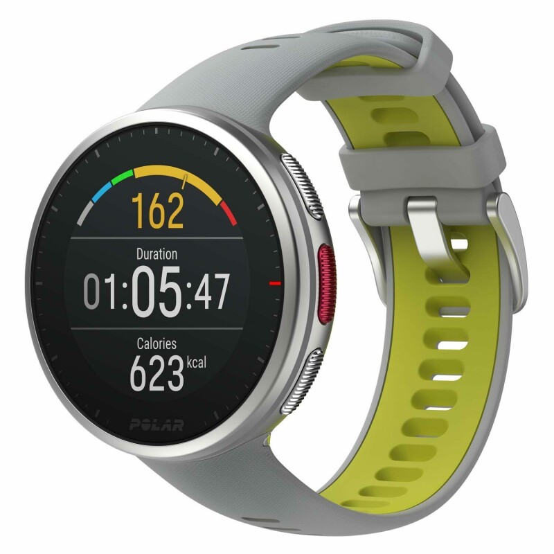 Sporta pulkstenis POLAR VANTAGE V2 GREY & LIME, M/L