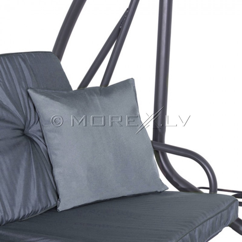 Garden swing 240x120, 4-seater, grey