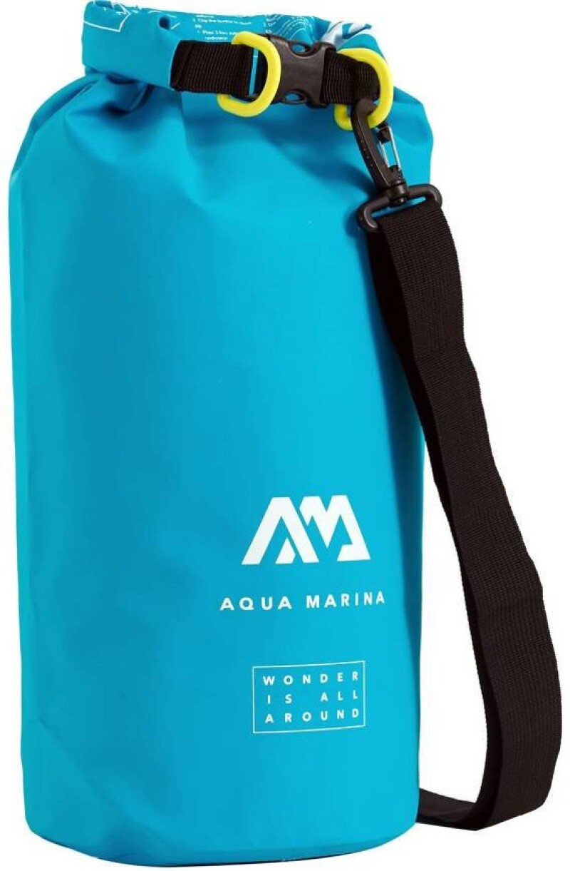 Vandeniui atsparus krepšys Aqua Marina Dry 10L, šviesiai mėlynas