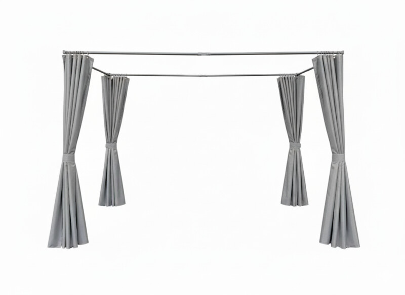 Sidewall set for 3x4 m Muliti climatic STEEL ROOF Pergola