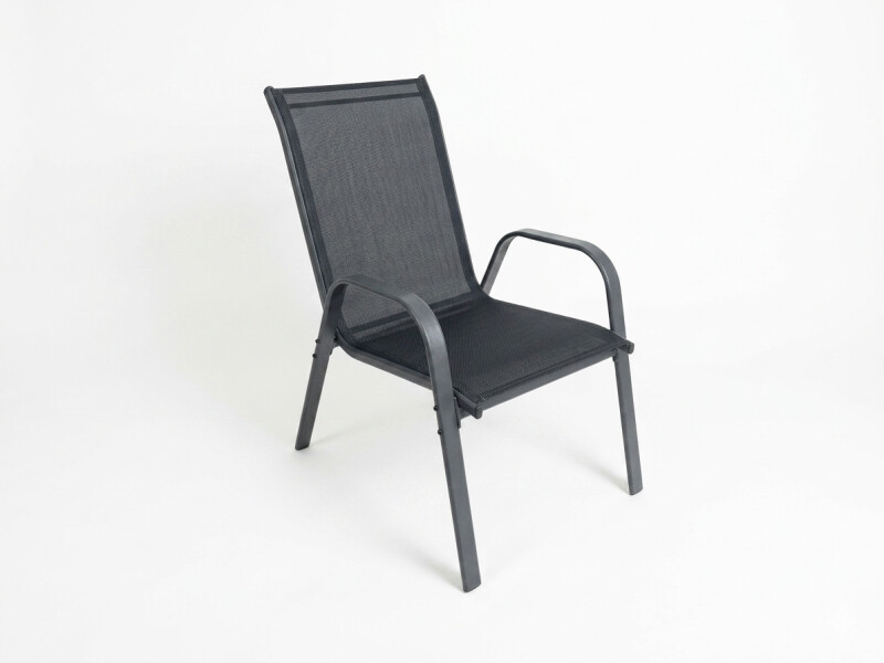 Outdoor terrace chairs 4 pcs, anthracite