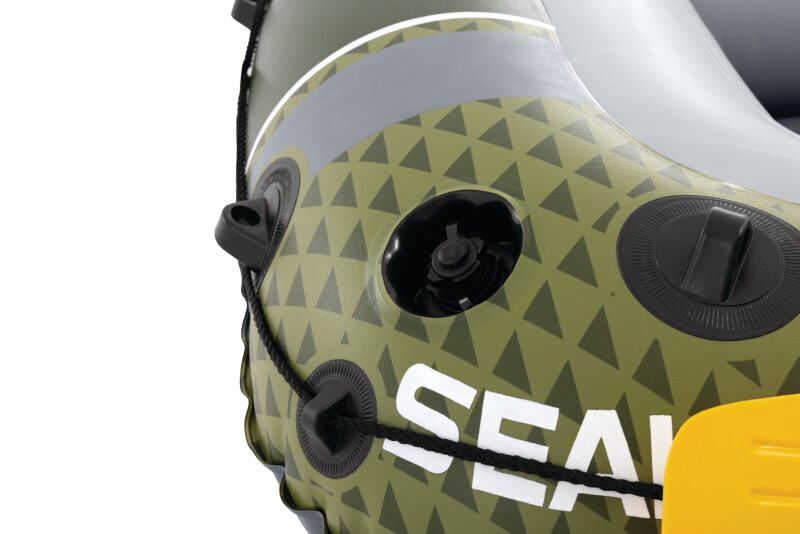 Надувная 2-местная лодка Intex Seahawk 2, 236x114x41 см, 66332