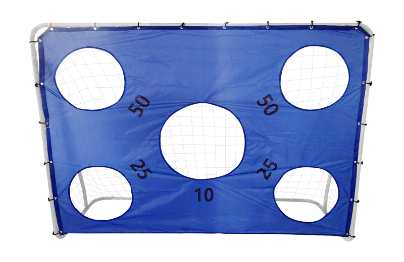 Football goals with the aim, 240x170x80cm