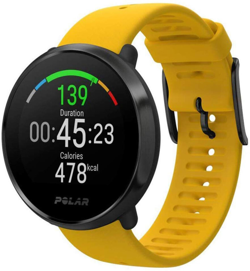 Sport watches POLAR IGNITE YELLOW-BLACK, M/L