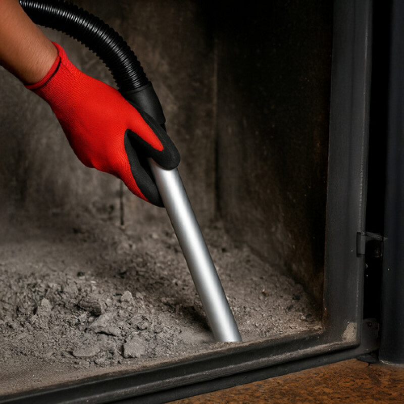 Kamīna pelnu sūcējs 10 L 800W, nav karstumisturīgs