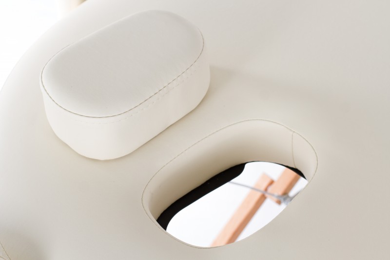 Portable Massage Table RESTPRO® VIP OVAL 2 Cream