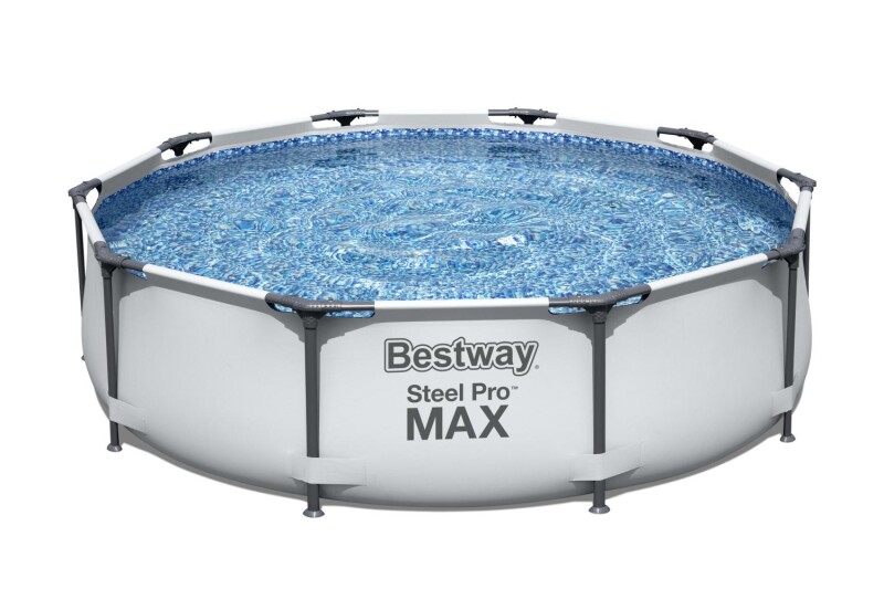 Каркасный бассейн Bestway Steel Pro Max Set 305х76 см, с фильтрующим насосом (56408)