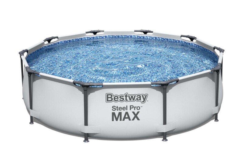 Karkasinis baseinas Bestway Steel Pro Max Set 305х76 cm, su filtruojančiu siurbliu (56408)