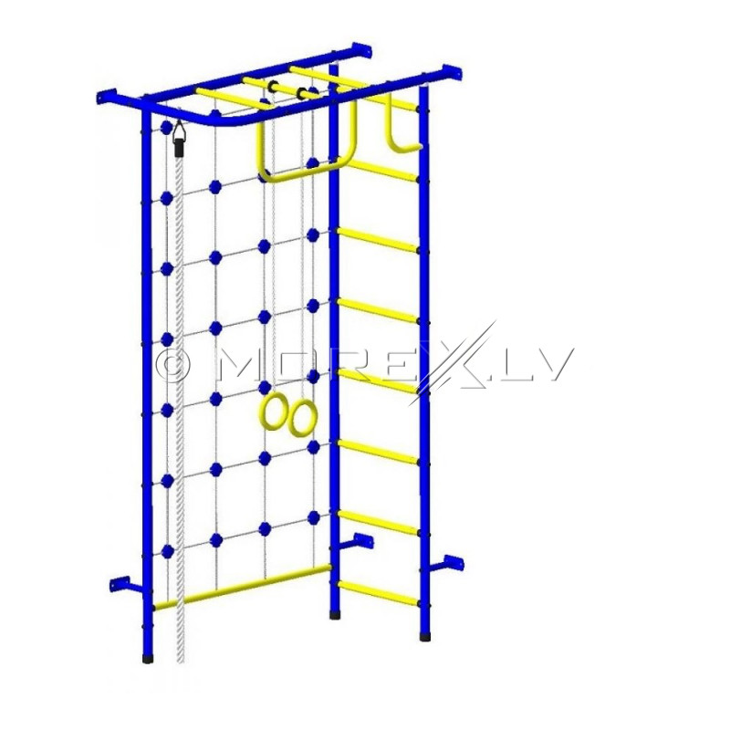 Švediškos sienelės Pioner-8 blue-yellow (swedish wall)