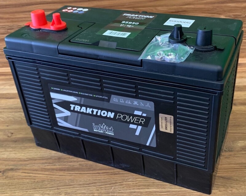 Power boat battery Intact Traktion-Power 120Ah (c20)