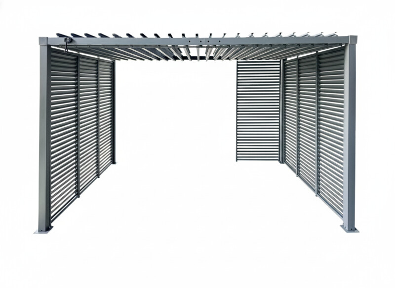 Metal Shutter for Multi Climatic Steel Roof Pergola 85 x 210 cm
