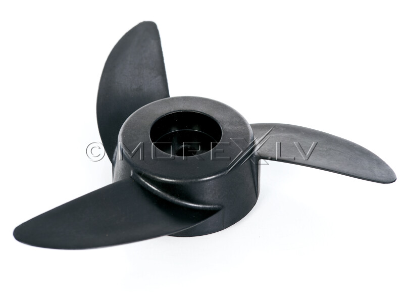 Three-bladed propeller from a boat electric motor NERAUS NRS x32-x46