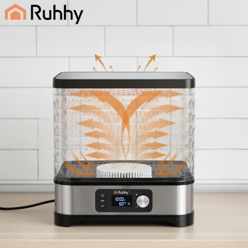 Pārtikas produktu žāvētājs, 400W 35-70°C, 5 paliktņu