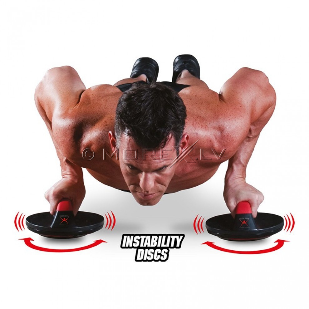 Atspiešanās rokturi „Iron Gym“ Push-Up Max