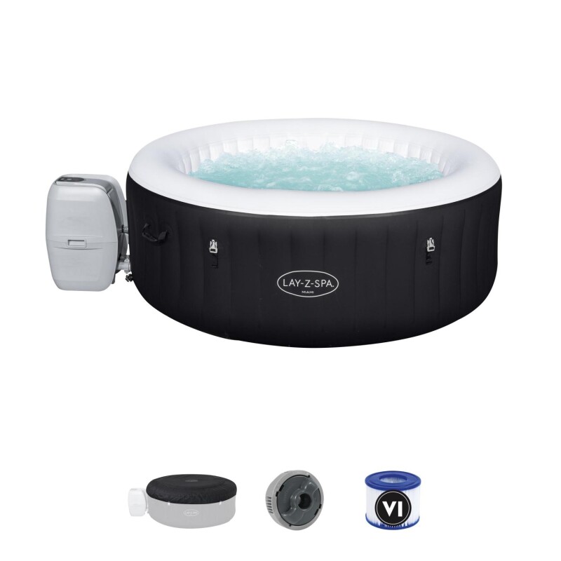 Bestway LAY-Z-SPA Miami AirJet - bassein - mullivann 2-4 inimesele (60001)