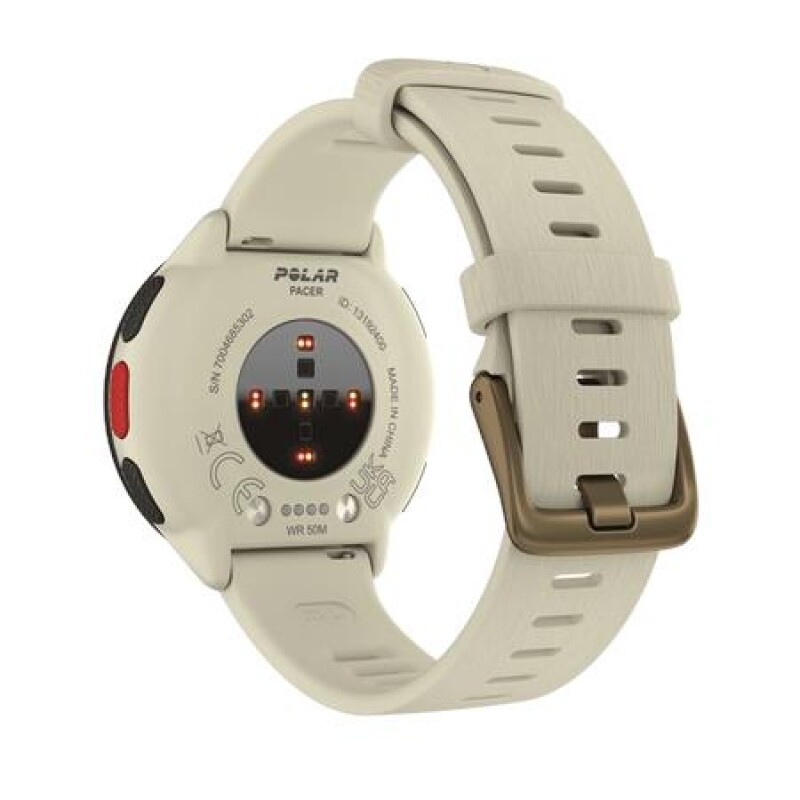 Sporta pulkstenis POLAR PACER CLOUD WHITE, S-L