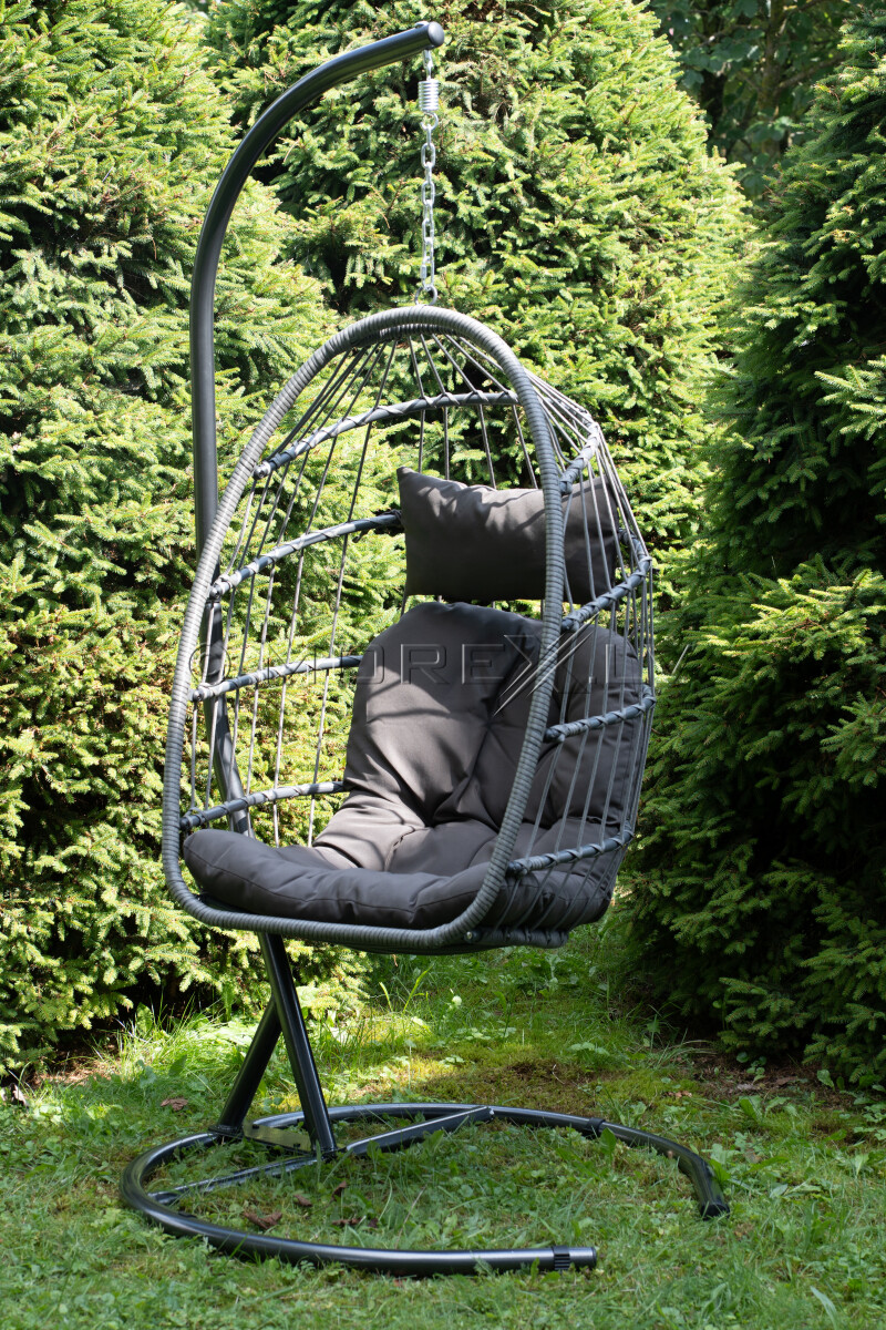 Hanging Egg Chair EGG-6 with Stand