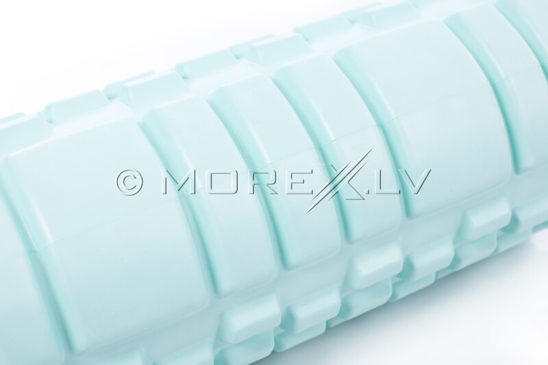 Massage Foam Roller 30x10cm, blue-green