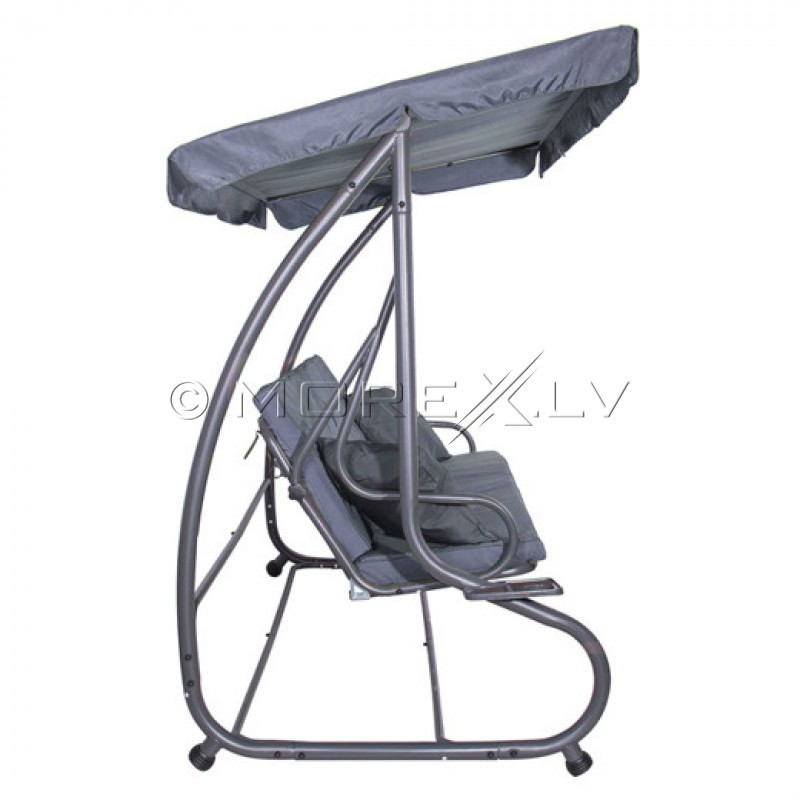 Garden swing 240x120, 4-seater, grey